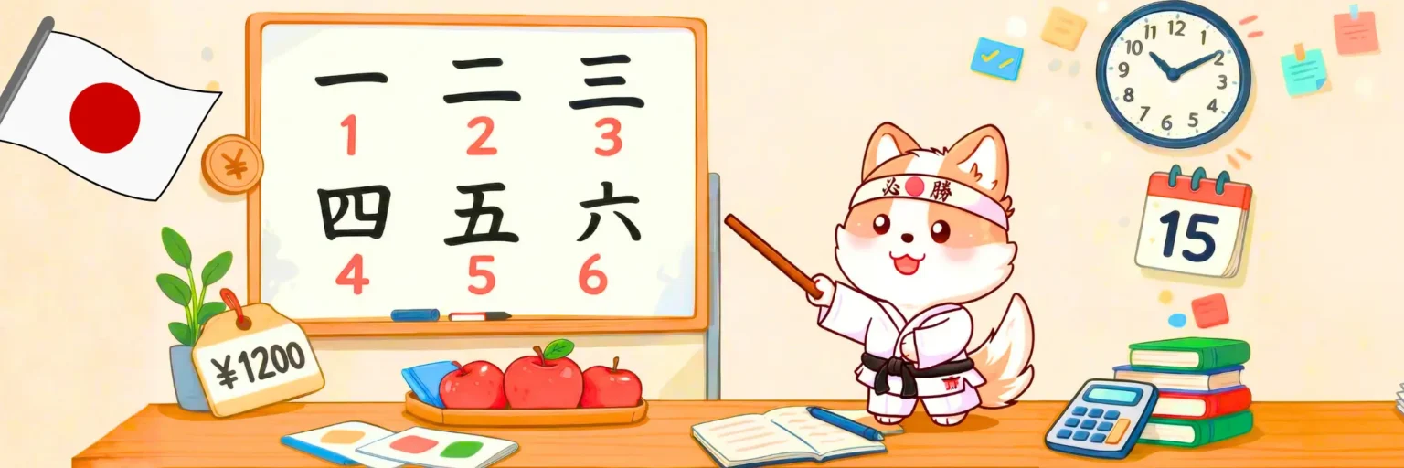 número en japonés